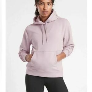 Athleta Women's Retro Plush Light Purple Hoodie